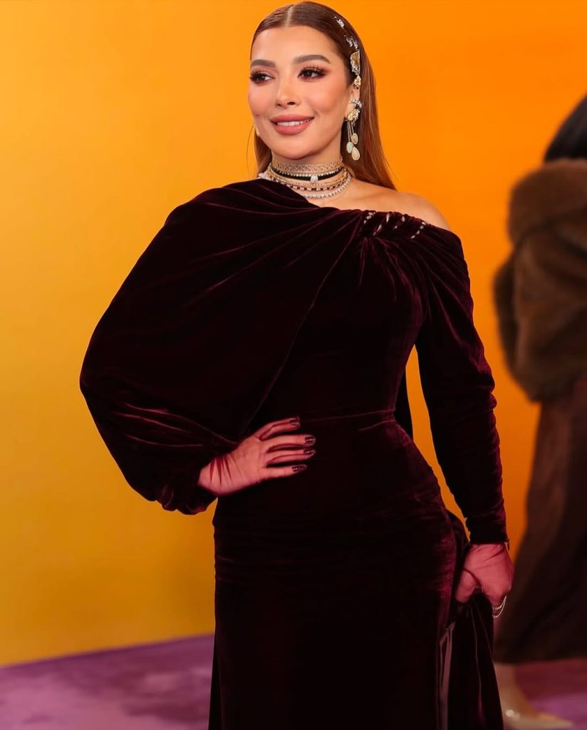 Assala at the 2025 Joy Awards