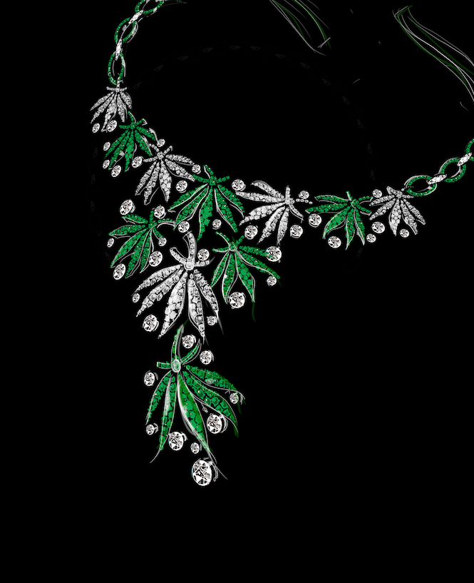 The Happy Leaves necklace