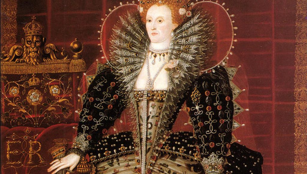 Painting of Queen Elizabeth I of England
