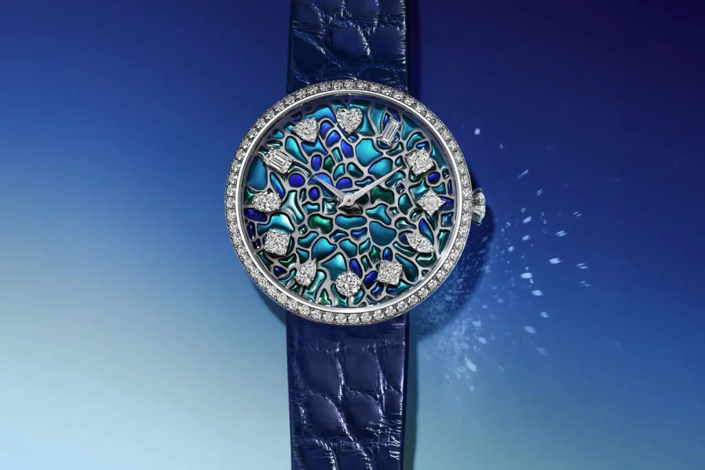 Eternity by Tiffany Wisteria Enamel Watch