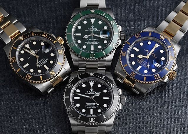 Stainless steel Submariners