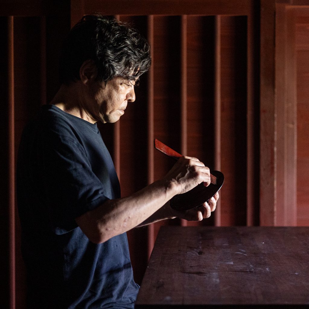 Junichi Hakose at work