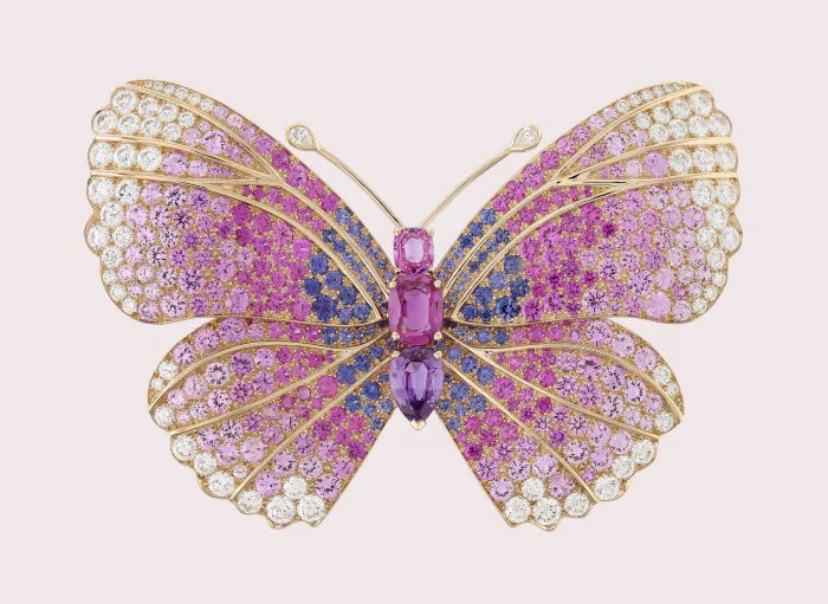 Van Cleef & Arpels Lacquered Butterflies