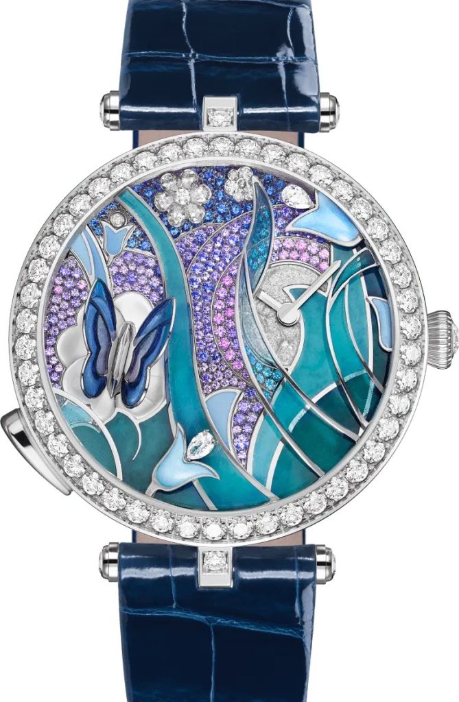 Van Cleef & Arpels Lacquered Butterflies