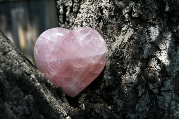 Rose quartz stone