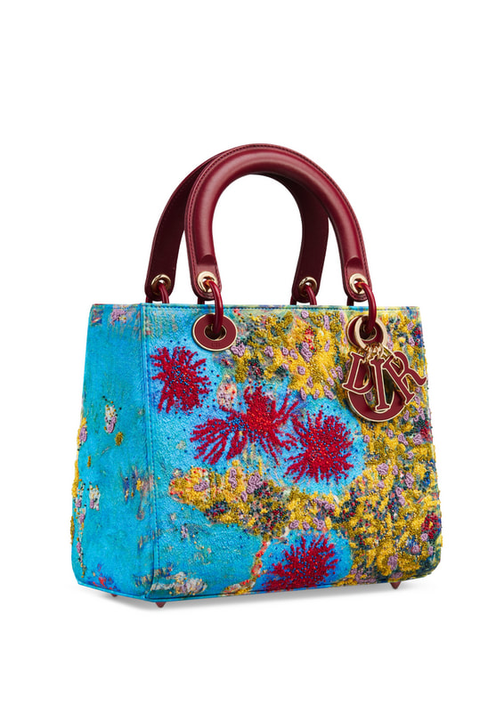 colorful dior handbag