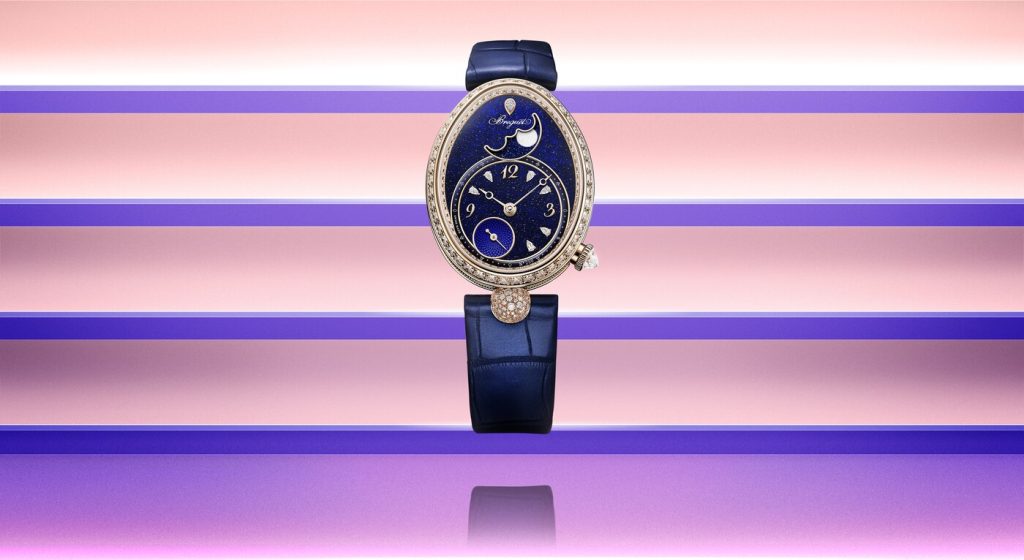 Breguet Reine de Naples 9935 with aventurine glass dial