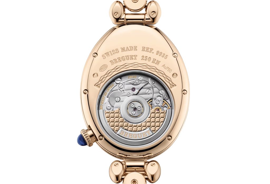Breguet Reine de Naples 9935 engraved case back