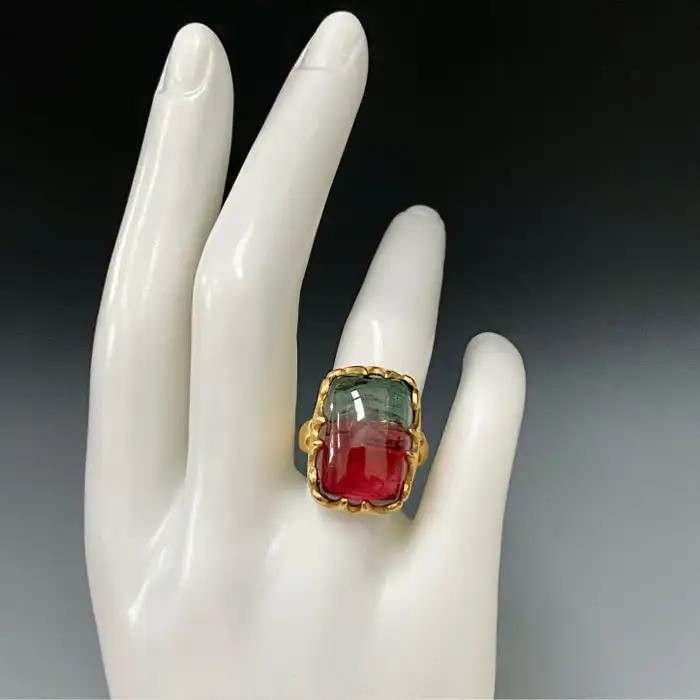 tourmaline cocktail ring