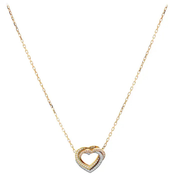cartier trinity heart necklace entry level jewelry