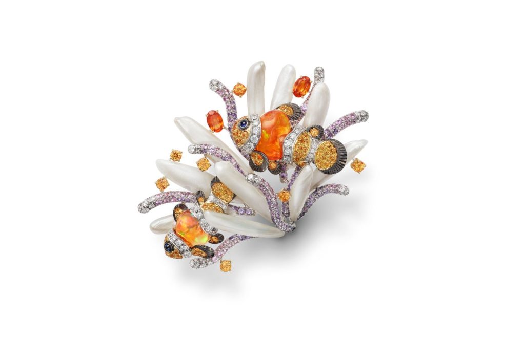 mikimoto praise to the sea brooch