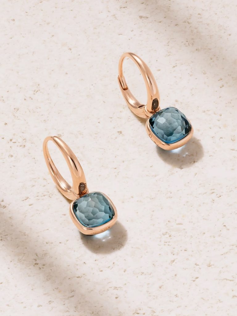 Pomellato Nudo Topaz Earrings holiday jewelry gifts