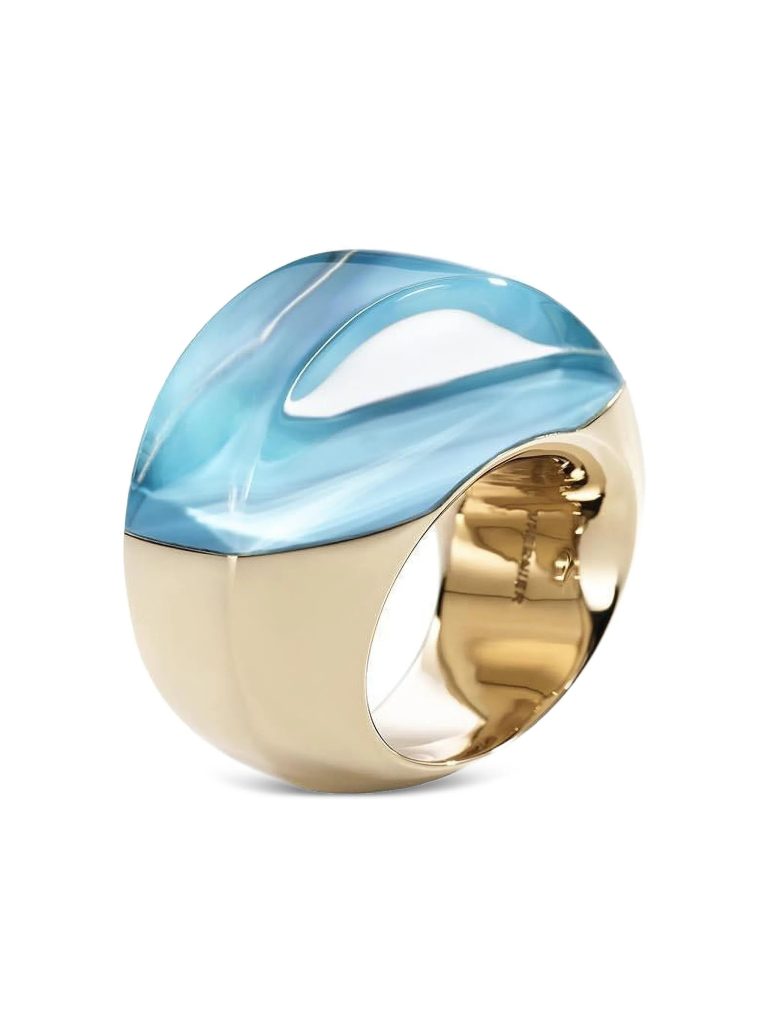 VHERNIER 18K Rose Gold Aladino Turquoise Ring holiday jewelry gift