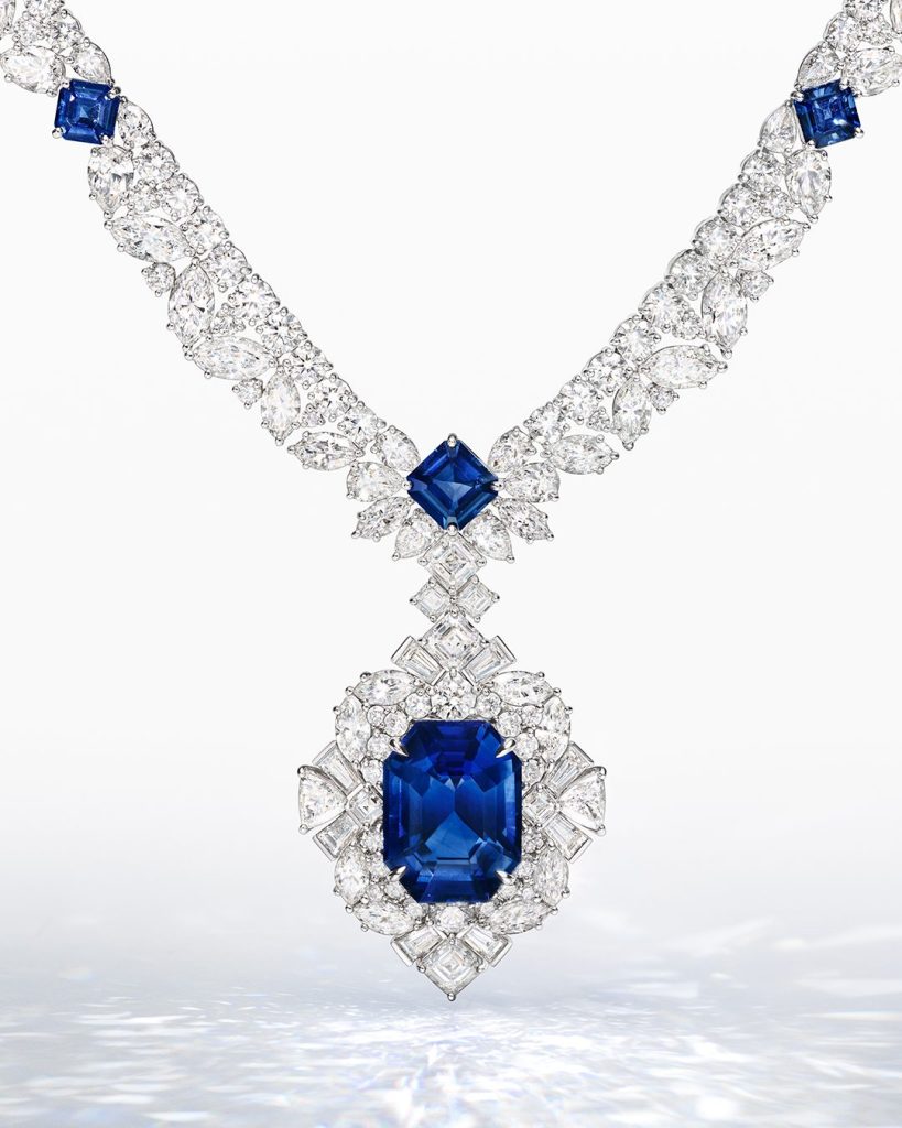 harry winston sapphire necklace