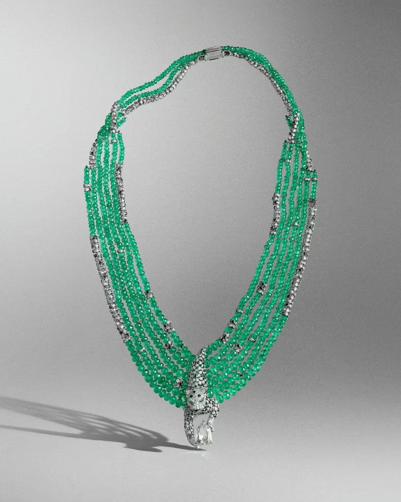 La Panthère Dentelée necklace cartier 2025 high jewelry collection