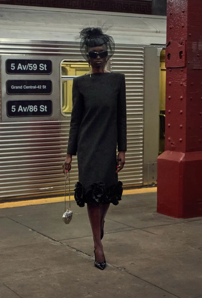 chalen yellow and black drop earrings