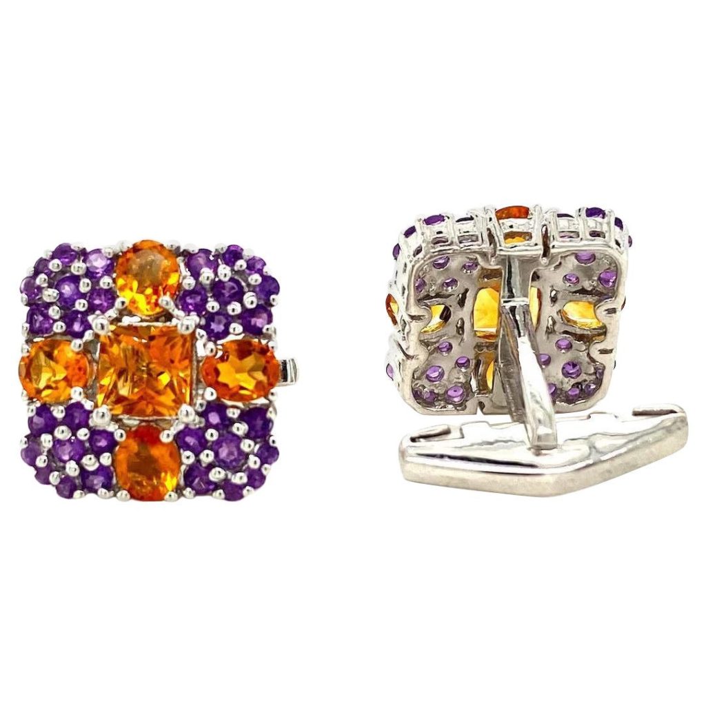 citrine and amethyst jewelry