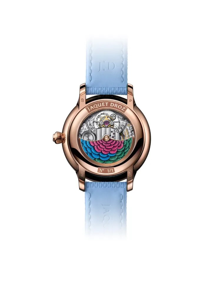 jaquet droz hummingbird watch