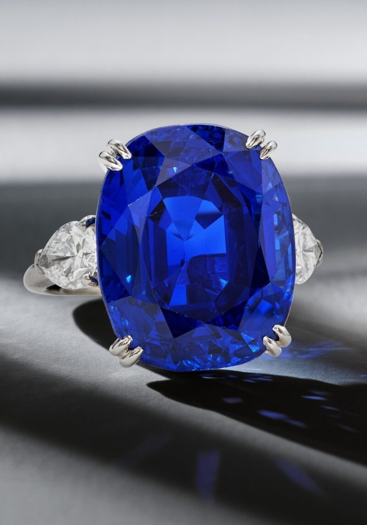 van cleef sapphire ring sotheby's