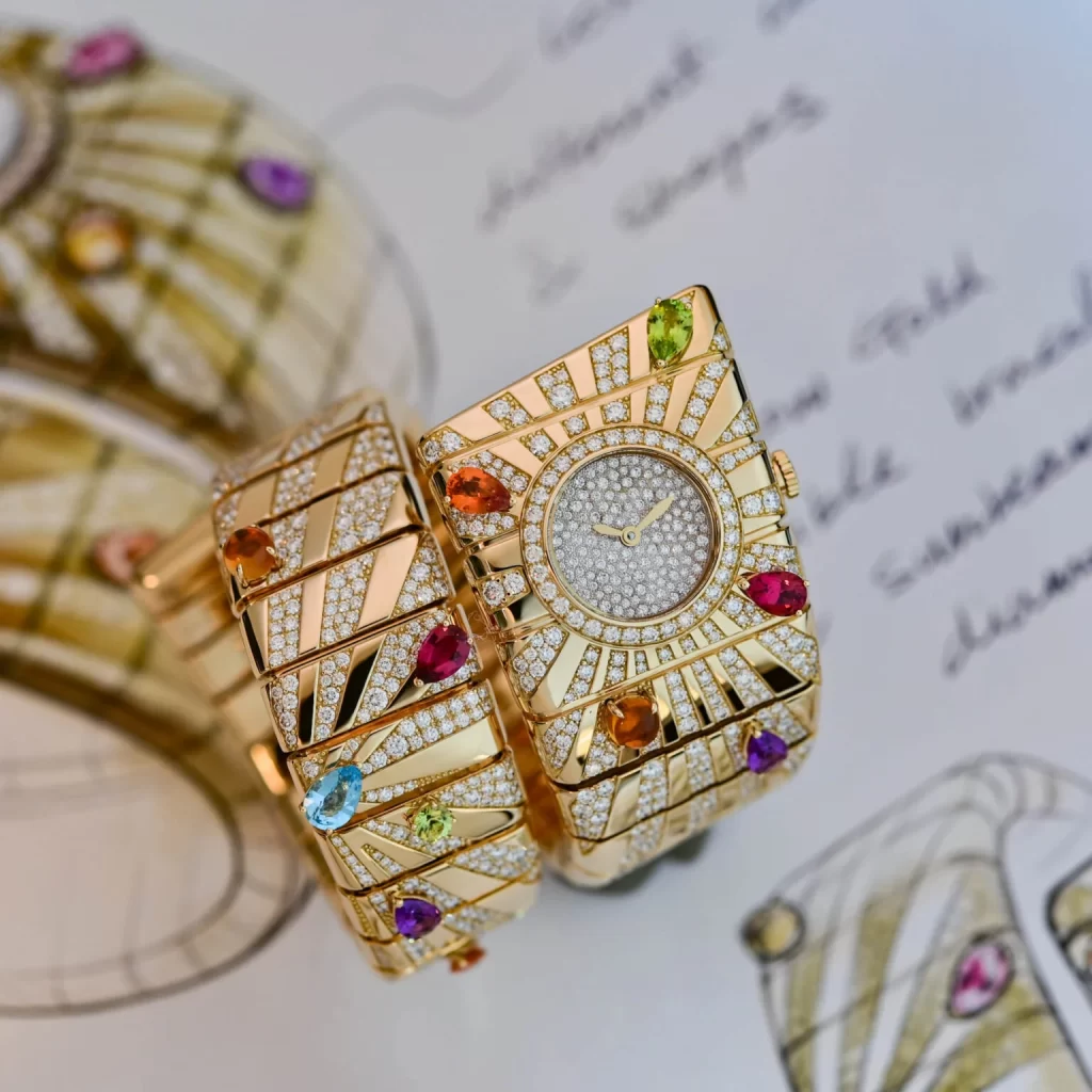 bvlgari tubogas manchette seen at the 2026 lvmh watch week