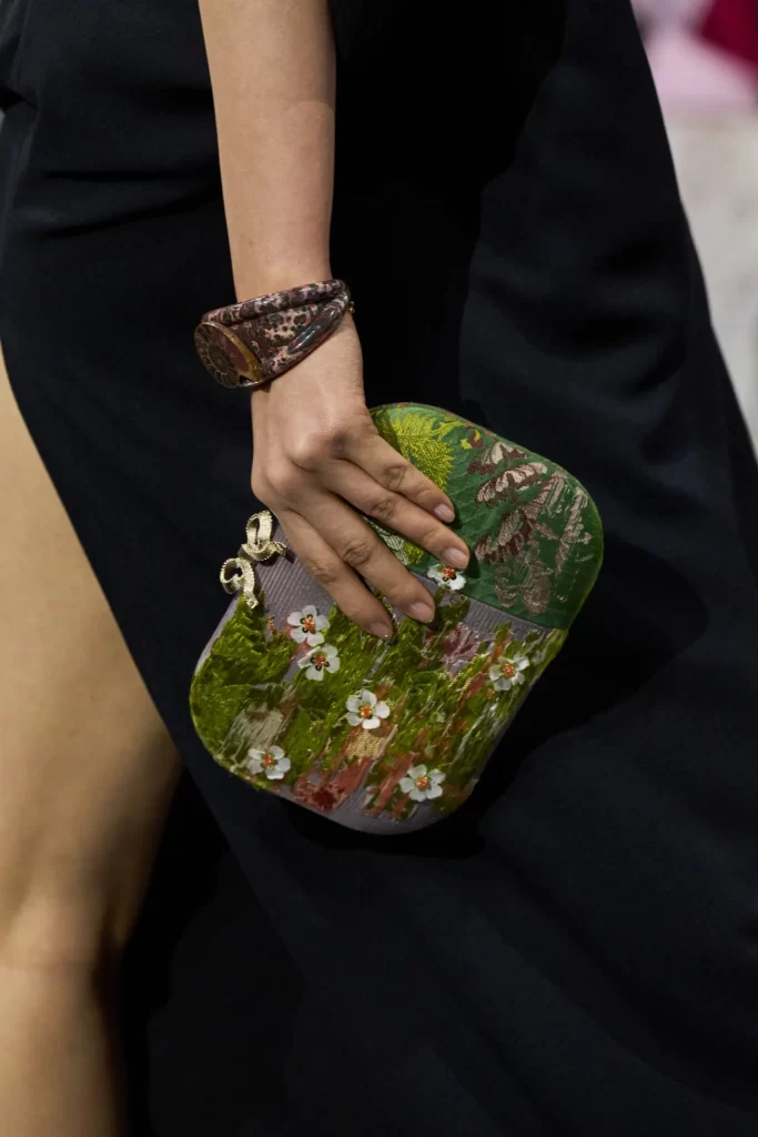 dior couture spring 2026 clutch bag