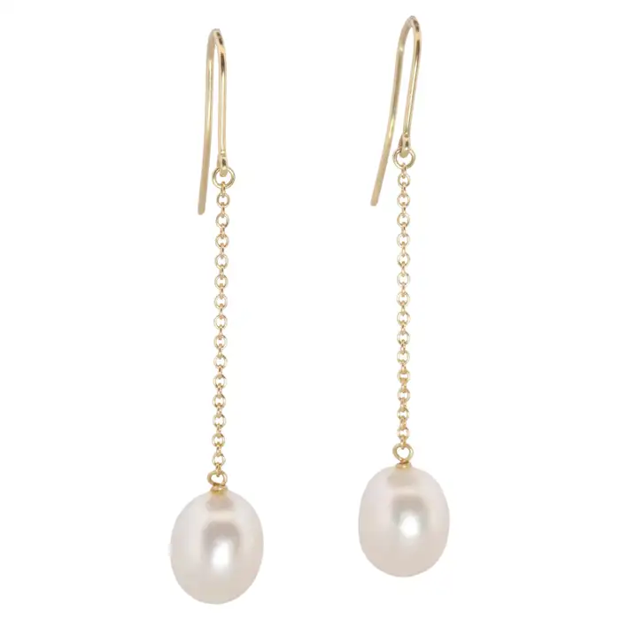tiffany pearl drop earrings