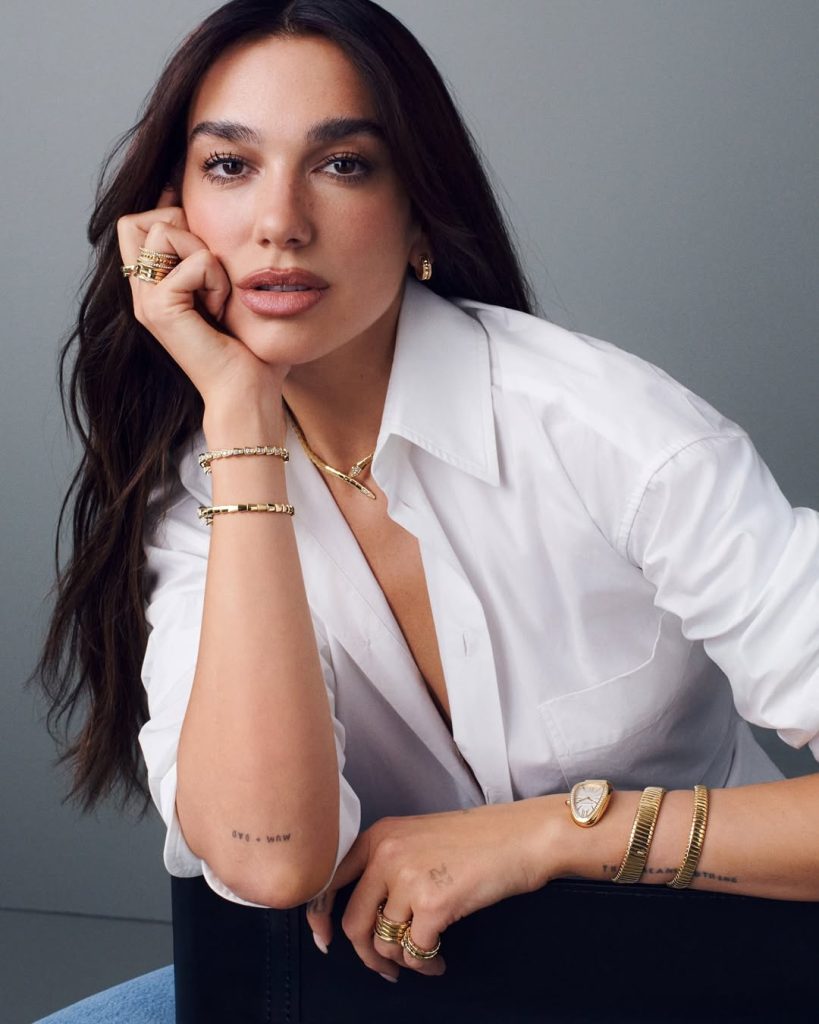 dua lipa bvlgari ambassador