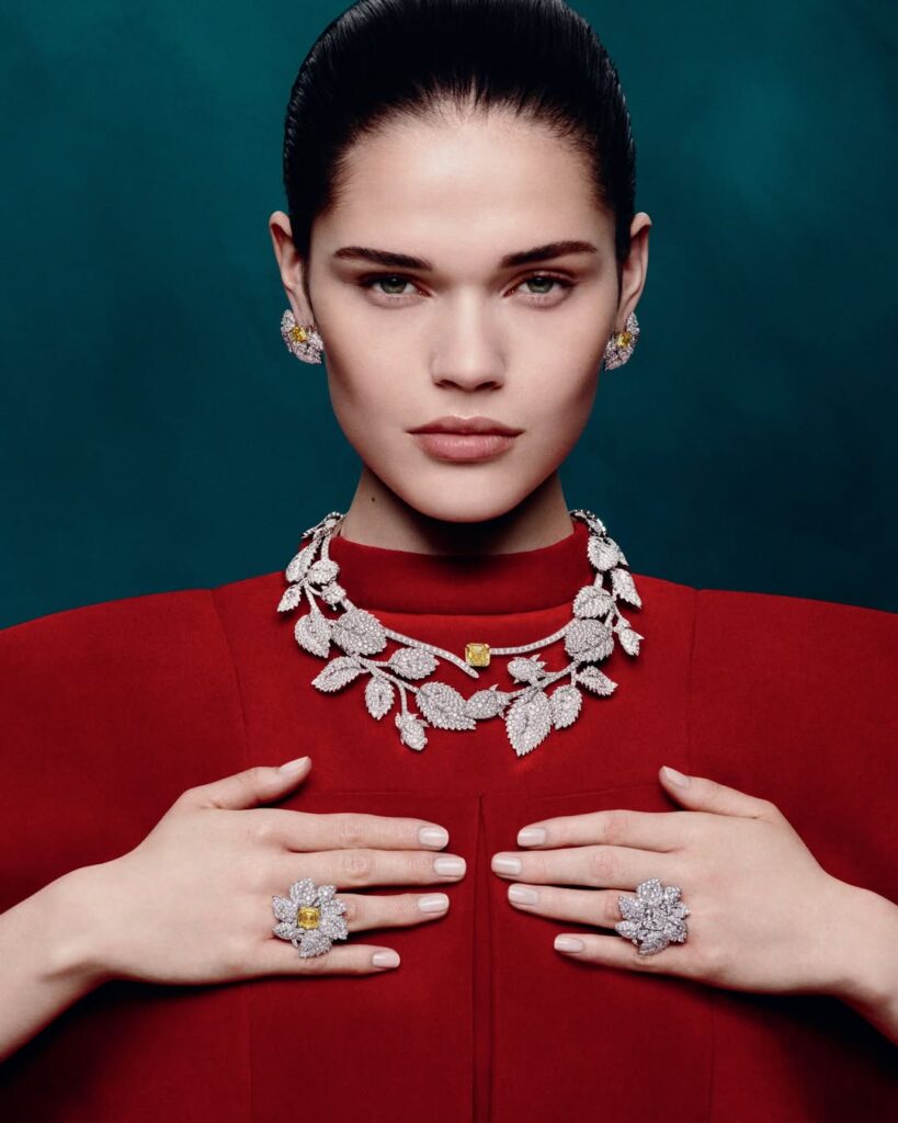 yellow diamond high jewelry set