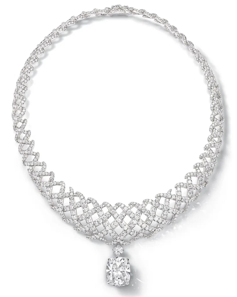 tiffany jasmine hidden garden necklace with diamonds