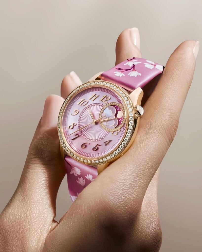 Vacheron Constantin Égérie Moon Phase Spring Blossom