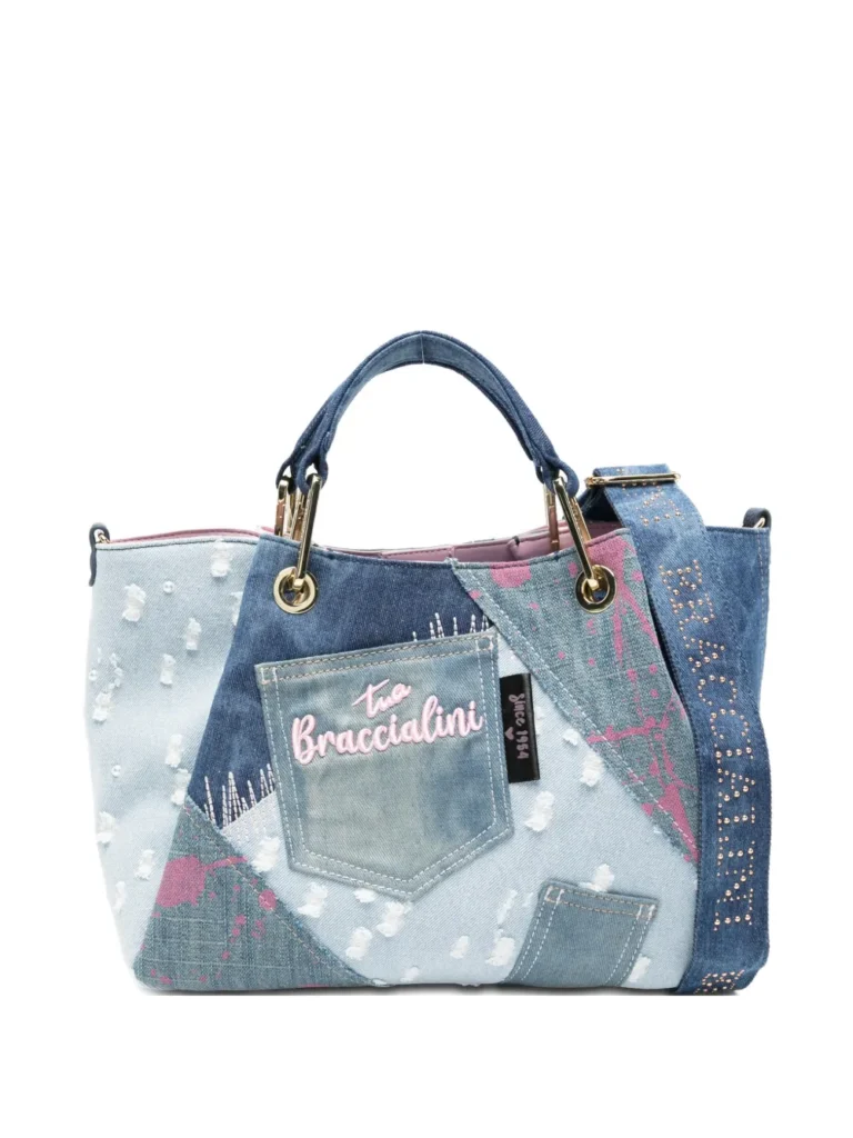 braccialini jeans tote