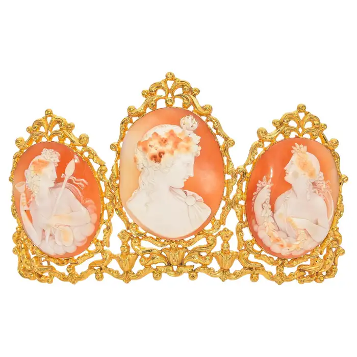 cameo wedding bridal tiara