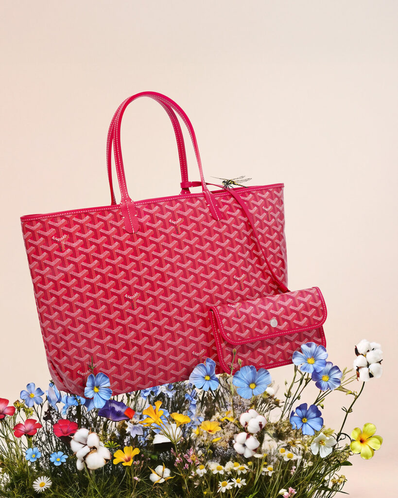 red maxi tote bag goyard