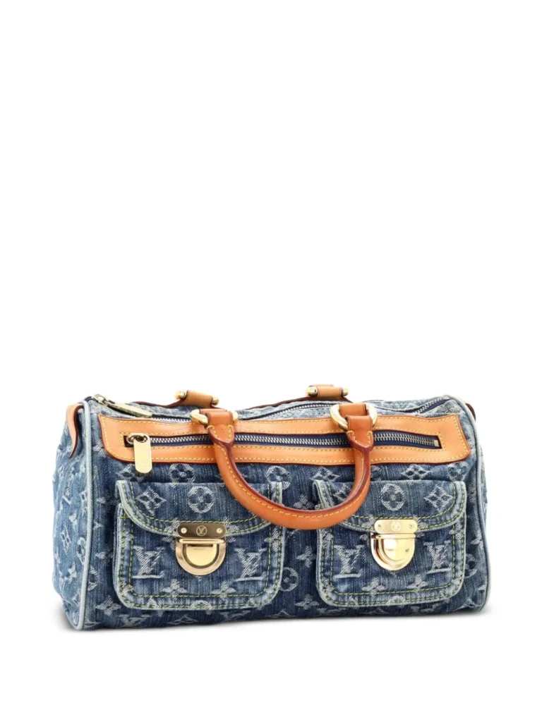 louis vuitton neo speedy denim bags