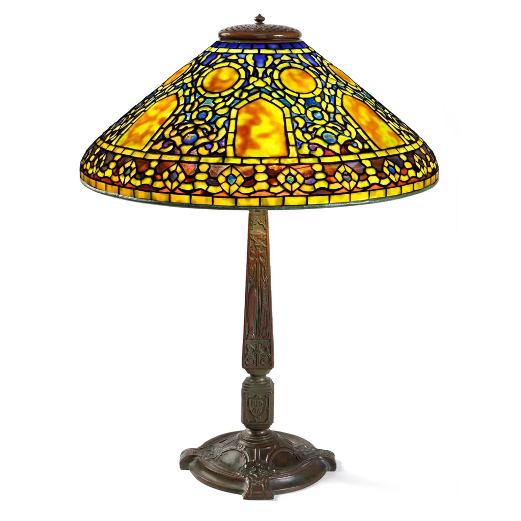 tiffany russian table lamp