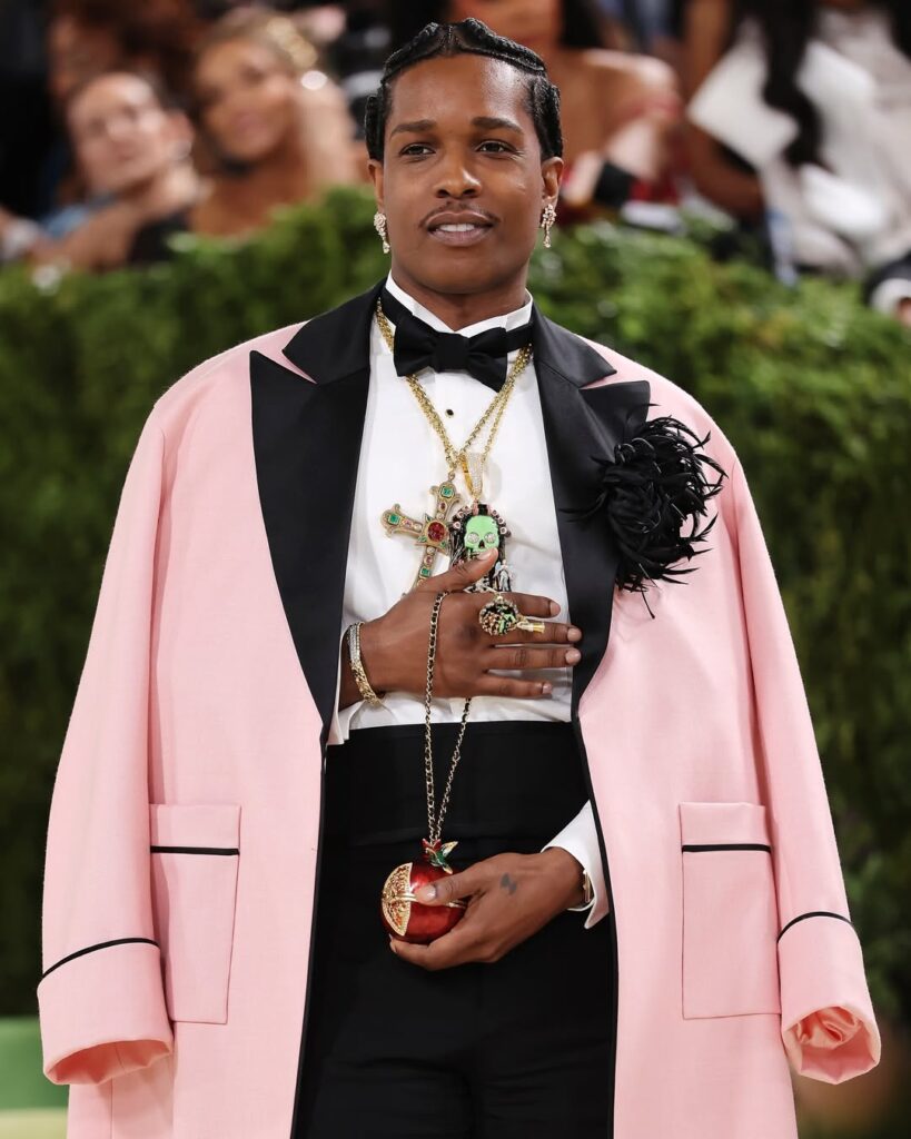 asap rocky 2026 met gala jewelry