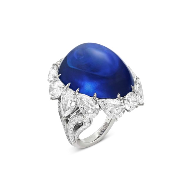 harry wisnton sapphire and diamond ring