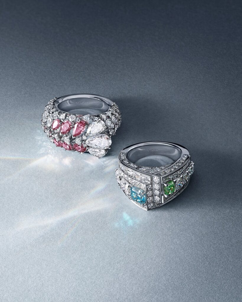 cartier le chœur des pierres rings