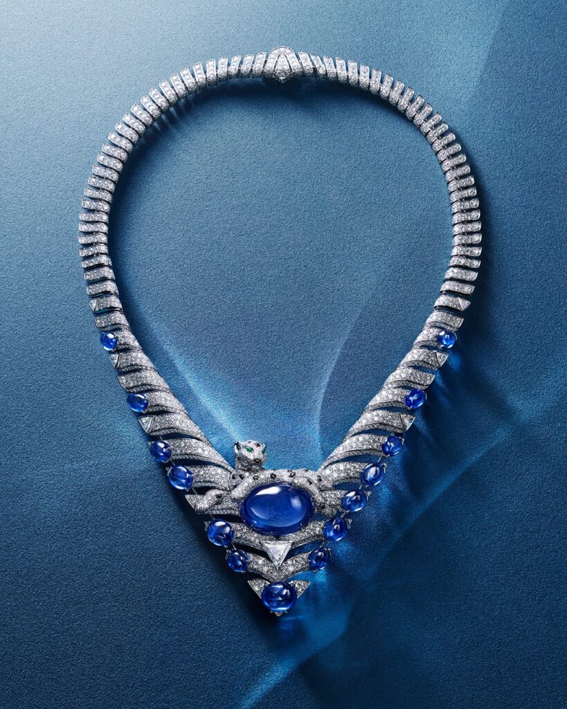 cartier panthère kentia necklace