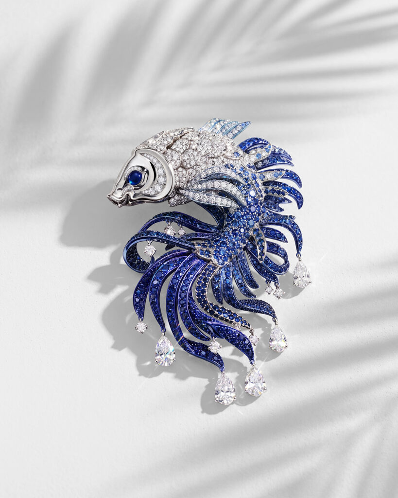 chopard koi carp brooch from 2026 red carpet collection miracles