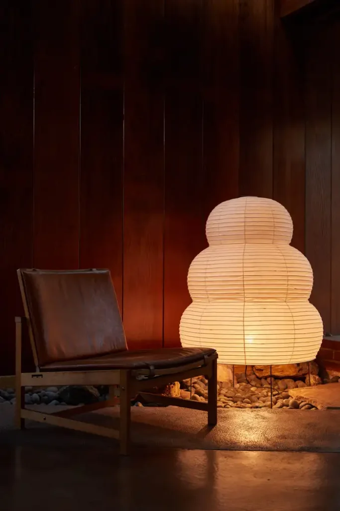 akari floor lamp 25n