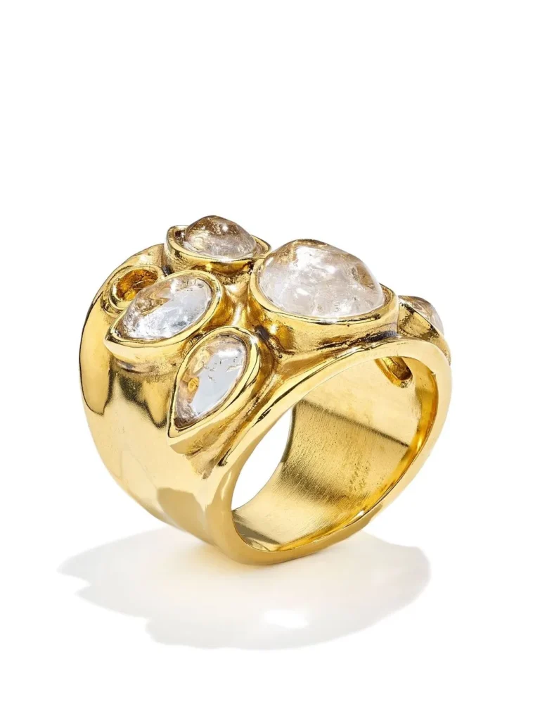 rock crystal ring