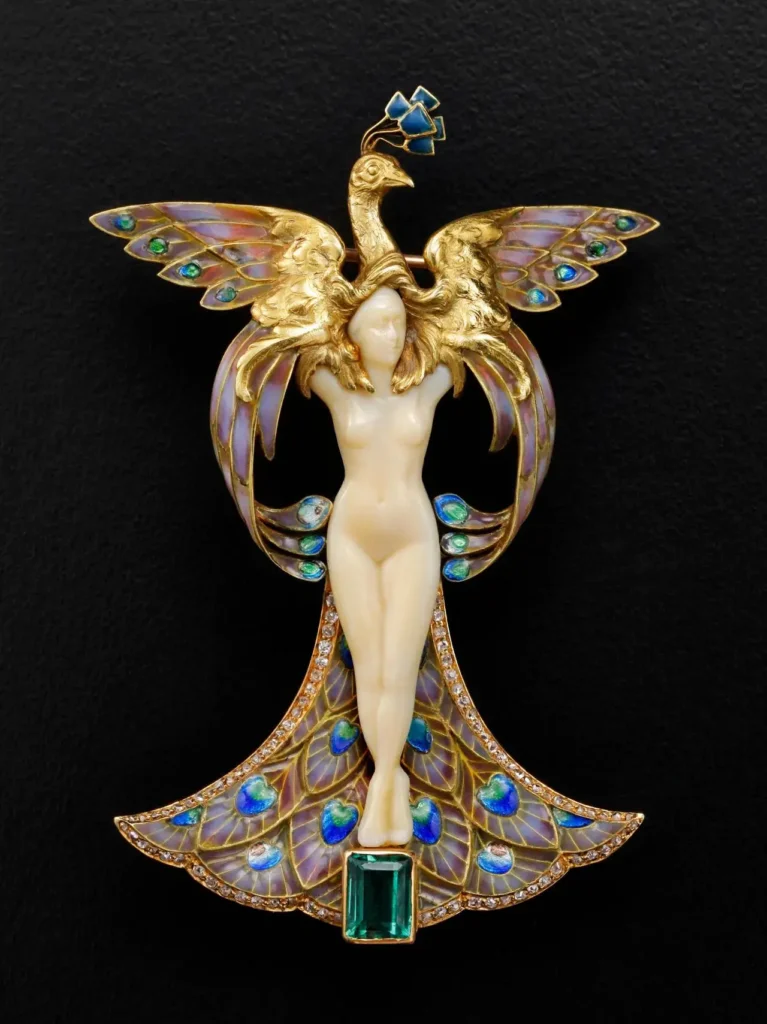 Philippe Wolfers The Maiden and the Peacock