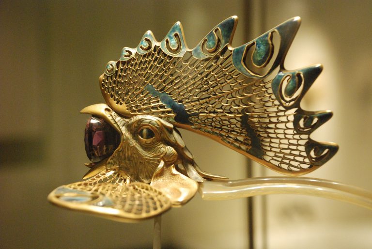 René Lalique, Cockerel diadem