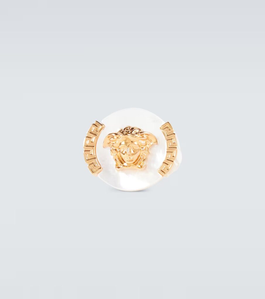 versace medusa ring