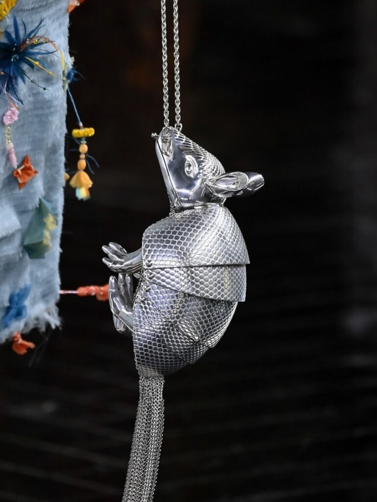 dior couture armadillo minaudière