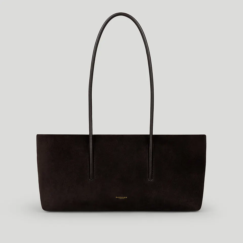 DeMellier The Stockholm Suede Shoulder Fall Handbag