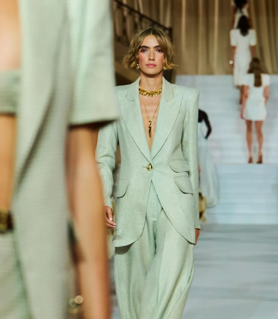 london fashion week model Paul Costelloe