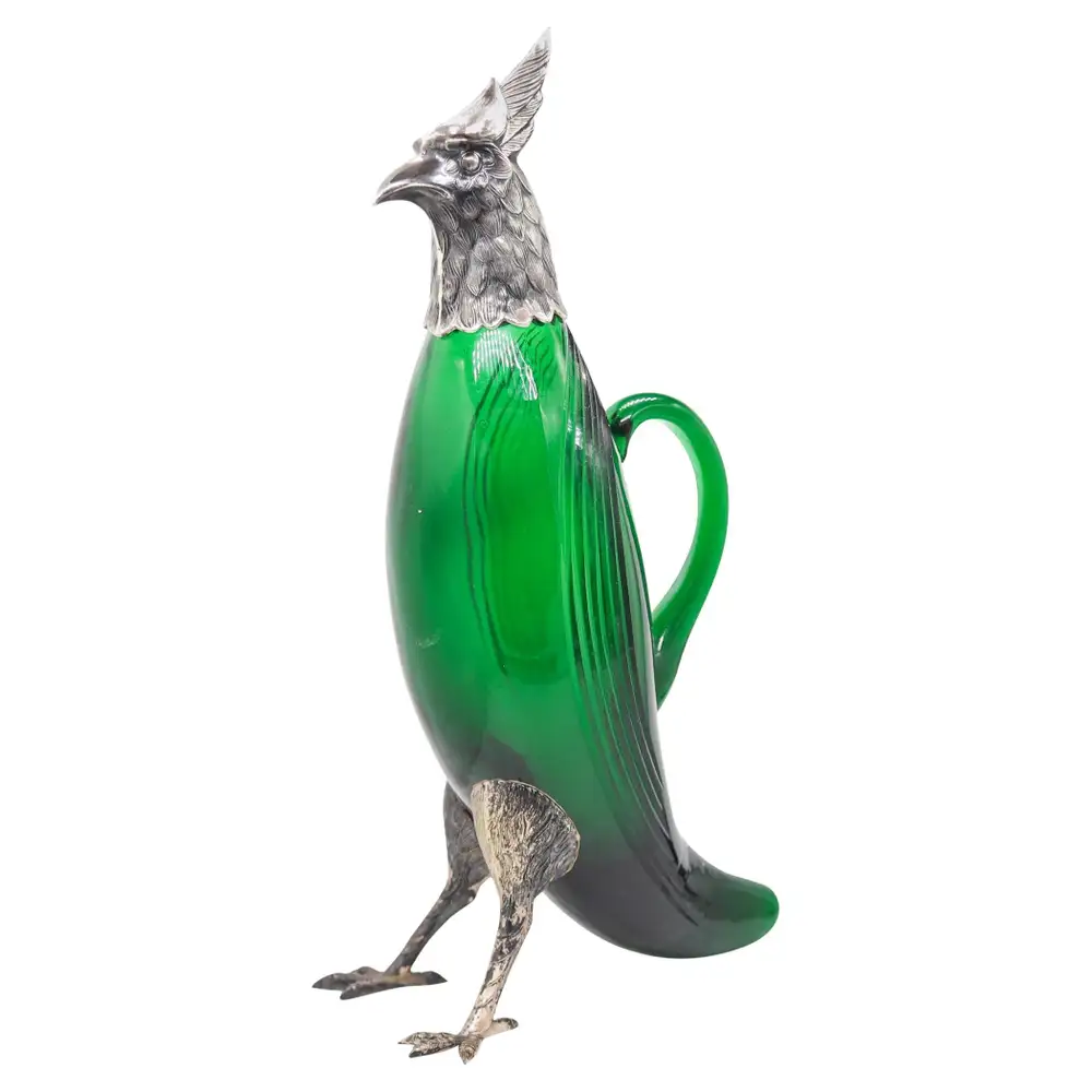 Art-Deco Falcon Shaped Claret Wine Jar